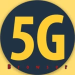 5g internet browser: light & fast - speed browser android application logo